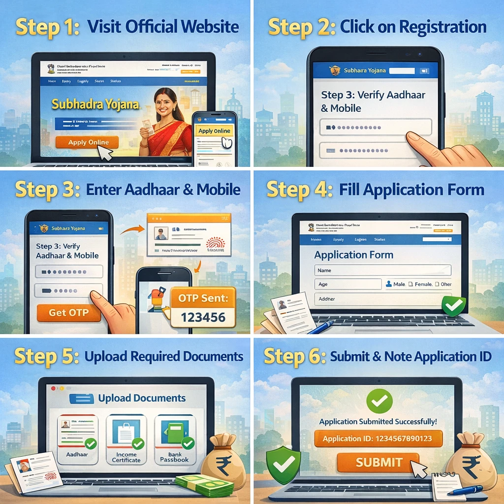 Guide to applying for Subhadra Yojana Guide to applying for Subhadra Yojana