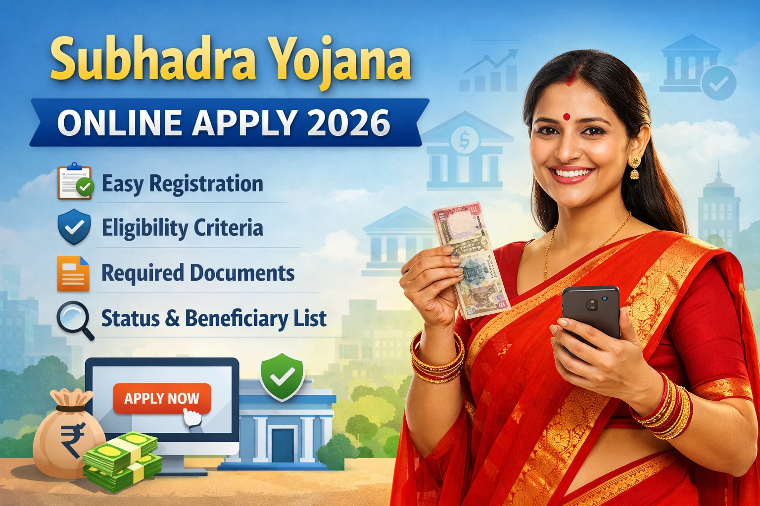 Subhadra Yojana Online Apply
